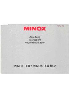 Minox ECX manual. Camera Instructions.